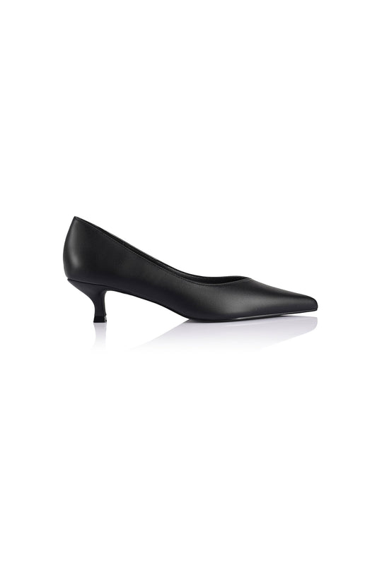 VERALi Lucy Kitten Heel Pumps Black