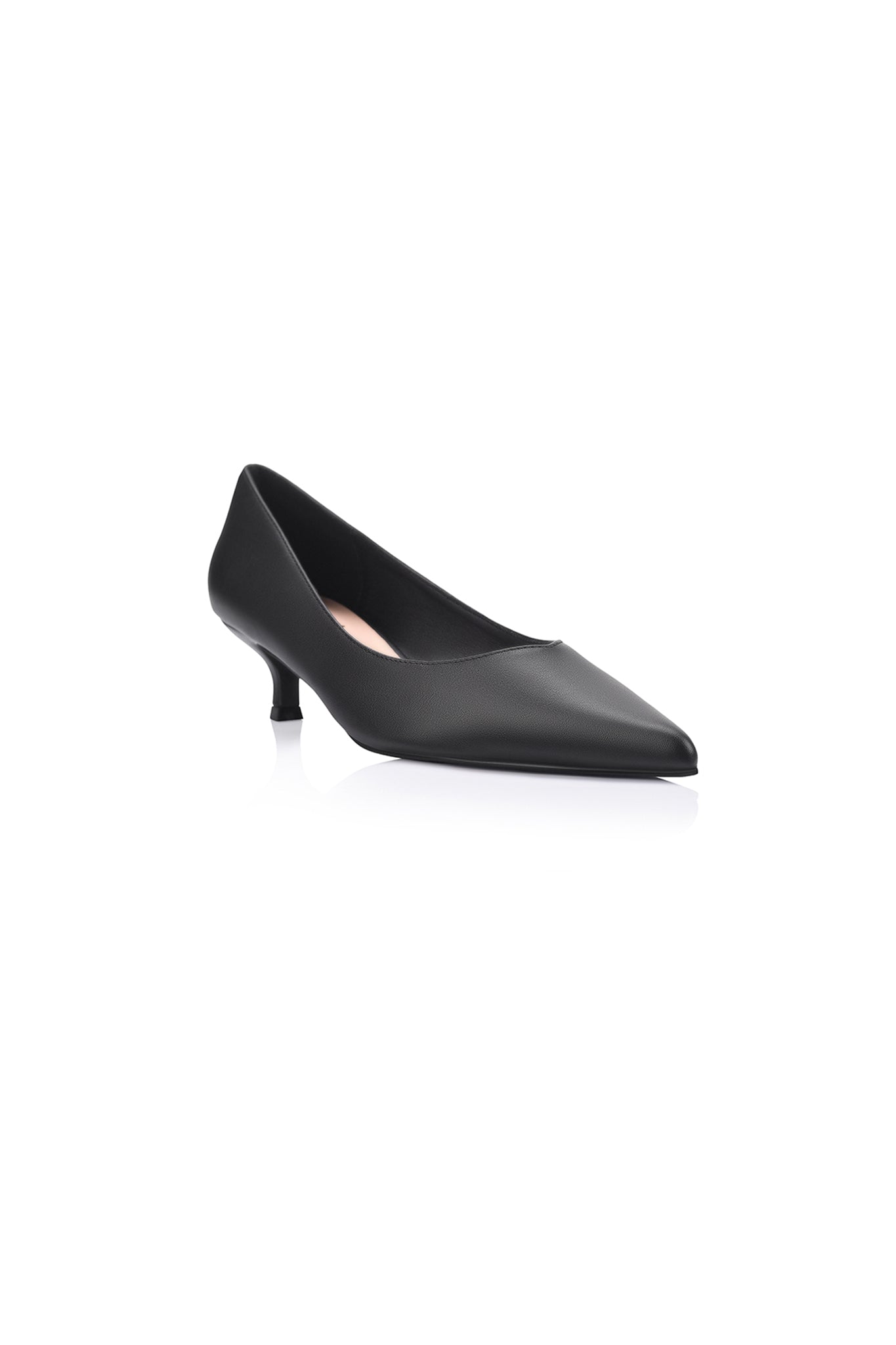 VERALi Lucy Kitten Heel Pumps Black