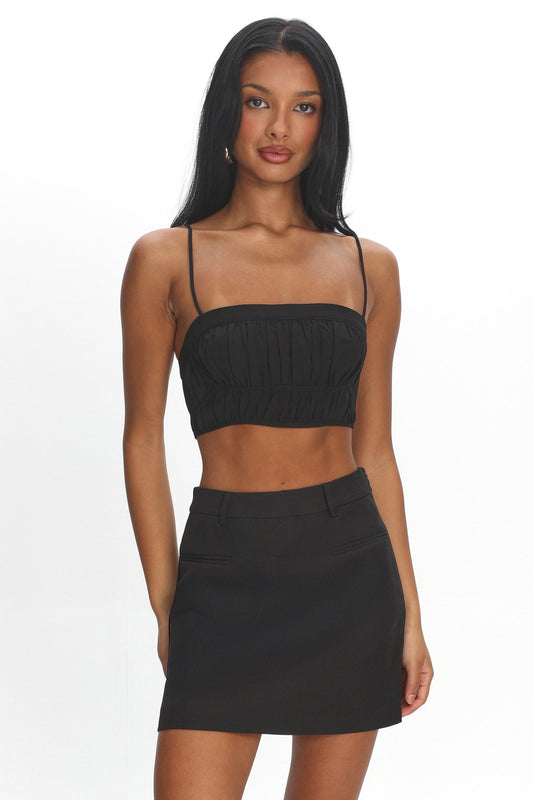 Fellie Mini Skirt Black
