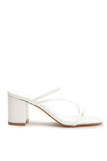 BiLLiNi Yazmin Block Heel White