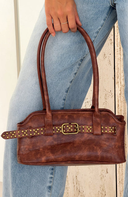 Christie Shoulder Bag Vintage Chocolate